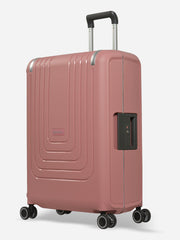 Eminent Vertica Medium Size Polypropylene Suitcase Rose Front Side