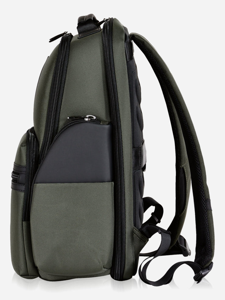 Eminent Travel Guard Laptop Backpack Green Right Side
