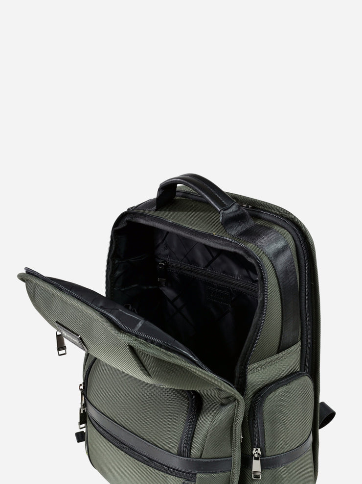 Eminent Laptop Backpack Roadmaster Green Main Compartment