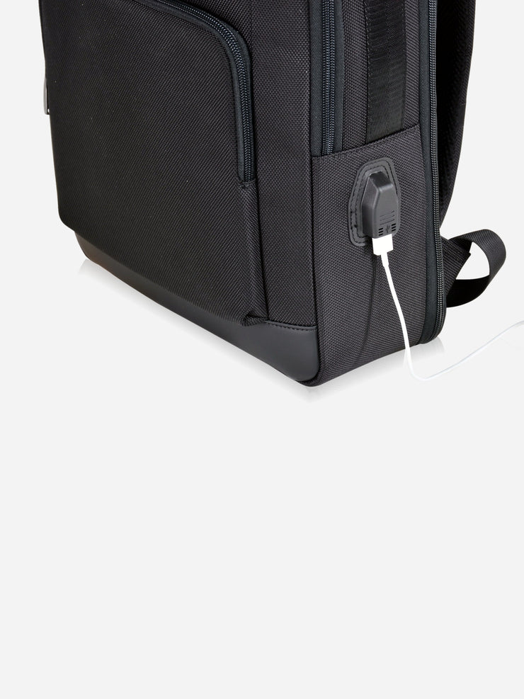 Eminent Urban Elite Laptop Backpack Black USB Port
