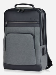Eminent Urban Elite Laptop Backpack Grey Front Side
