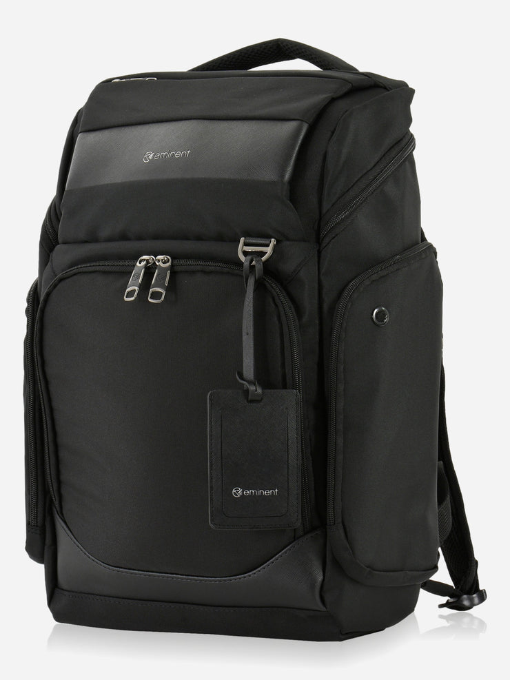 Eminent Lift Laptop Backpack Black Front View