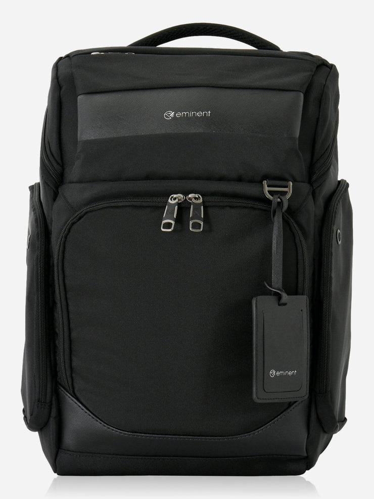 Eminent Lift Laptop Backpack Black Frontal View
