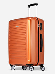 Probeetle by Eminent Voyager IX Medium Size Polycarbonate Suitcase Orange Front Side