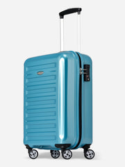 Probeetle by Eminent Voyager IX Cabin Size Polycarbonate Suitcase Turquoise Front Side