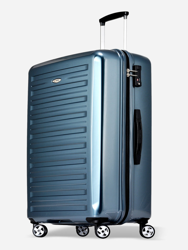 Probeetle by Eminent Voyager IX Large Size Polycarbonate Suitcase Graphite Front Side