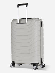 Probeetle by Eminent Voyager XXI Medium Size Polypropylene Suitcase Light Grey Back Side
