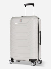 Probeetle by Eminent Voyager XXI Medium Size Polypropylene Suitcase Light Grey Front Side