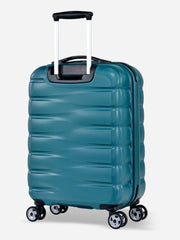 Probeetle by Eminent Voyager VII Cabin Size Polycarbonate Suitcase Ocean Blue Back Side