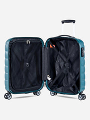Probeetle by Eminent Voyager VII Cabin Size Polycarbonate Suitcase Ocean Blue Interior