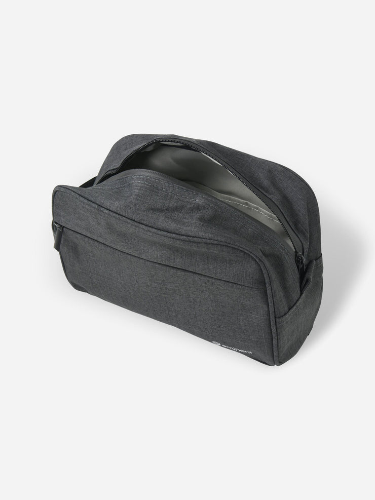Eminent Toiletry Bag Grey Opened