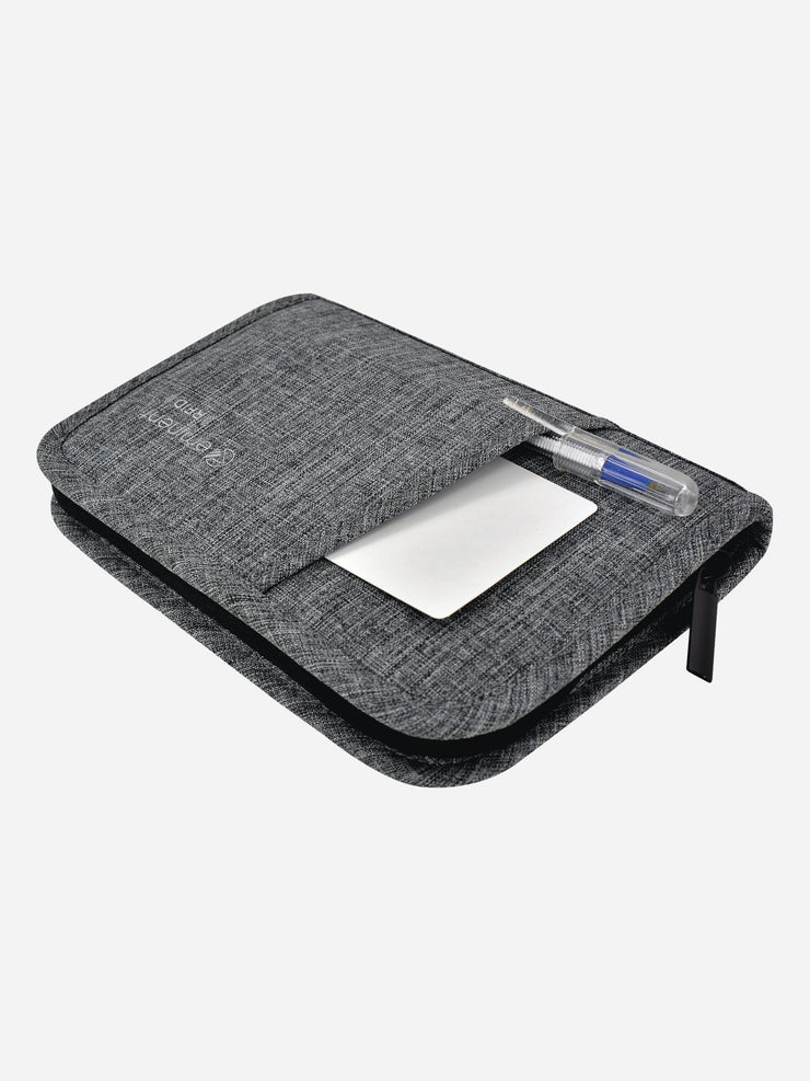 Eminent Wallet Passport Holder with RFID Protection Back Side with Pen