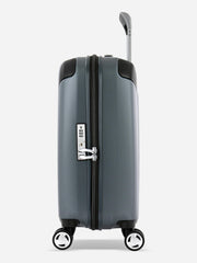 Eminent Boulder Graphite Hand Luggage Side View with Lock