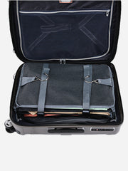 Eminent Portable Wardrobe Suitcase Organizer inside suitcase